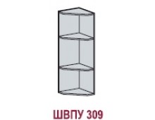 Шкаф верхний концевой ШВПУ 309 (Валерия)