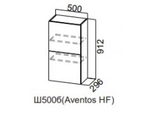 Шкаф навесной Ш500б/H912 Aventos HF(Модерн NEW)