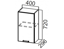 Шкаф навесной Ш400/H720 (Классика)