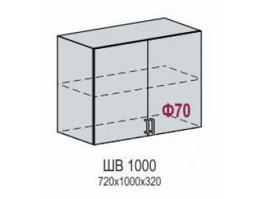 Шкаф верхний ШВ 1000 (Версаль)